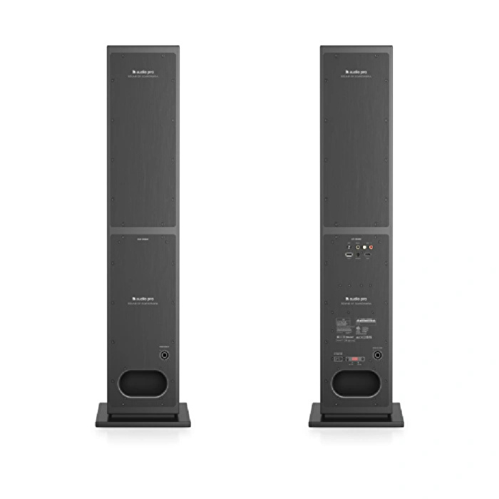 AUDIO PRO A48+SW-10 Siyah 2+1 Aktif Multiroom Akıllı Ev Hoparlörü Seti